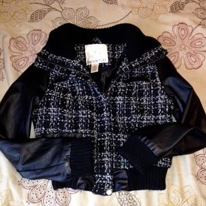 Arden B Bouclè Tweed Jacket NWOT